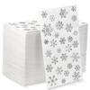 150 Pcs Christmas Snowflake Napkins 3 Ply Disposable Paper Guest Towels Napkins for Bathroom Xmas Holiday Wedding Anniversary Birthday Party Baby Shower Winter Decorative Towels (Snowflake) view 1