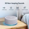 Sound Machine Night Light White Noise Brown Noise Machine 30 Non Looping Sounds 12 Lights 5 Timers 36 Adjustable Volume Memory Function Sleep Sounds Machine for Baby Kids Adult & Home Office Travel view 2