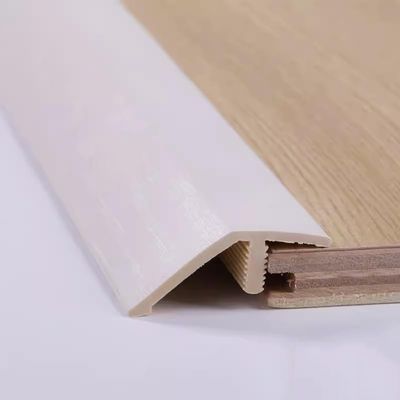 HCZION Doorways Threshold Ramp PVC Floor Transition Strip, Transition Strips for Doorway, Adhesive Flooring Transitions Strip, Non Slip Ramp-Wood Grain (Color : C)