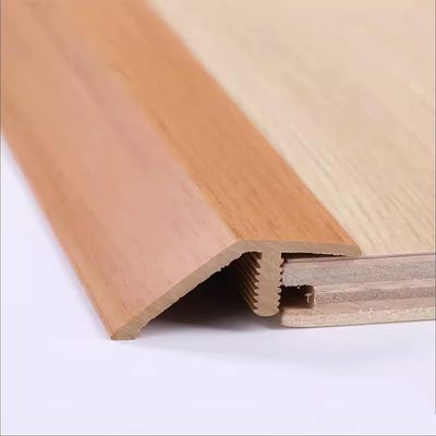 HCZION Doorways Threshold Ramp PVC Floor Transition Strip, Transition Strips for Doorway, Adhesive Flooring Transitions Strip, Non Slip Ramp-Wood Grain (Color : G)