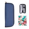 2 Packs Portable Insulin Cooler Bag Diabetic Patient Organizer Medical Travel Insulated Case for Insulin Pen and Diabetic Supplies(Navy Blue) view 3