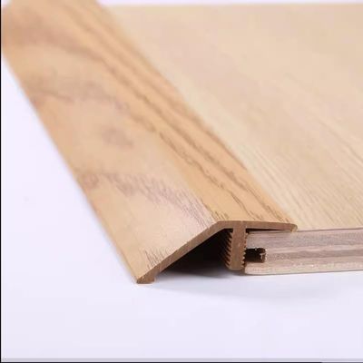 HCZION Doorways Threshold Ramp PVC Floor Transition Strip, Transition Strips for Doorway, Adhesive Flooring Transitions Strip, Non Slip Ramp-Wood Grain (Color : H)