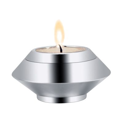 BIAIHQIE Stainless Steel Candle Holder Ashes Urns Keepsake Cremation for Human Pets,1