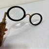 10X Antique Brass Handheld with Wooden Handle and Real Glass,Best Reading Magnifier for Elderly,Macular Degeneration view 2