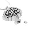 BIAIHQIE Stainless Steel The Tree of Hope Casket Pendant Commemorative for Ashes Urn Bracket Lush Foliage Box Necklace Jewelry,4 view 3