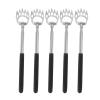 5 Pack Telescoping Back Scratcher,Back Scratcher Telescopic Back Scratchers Stainless Steel for Head Body Arm,Hand Massager with Soft Rubber Handles for Adults, Kids,Dogs Itch Scratcher view 1