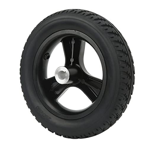 10in Electric Wheelchair Rear Wheel Anti Skid Polyurethane Tire Alloy Hub Wheelchair Wheel