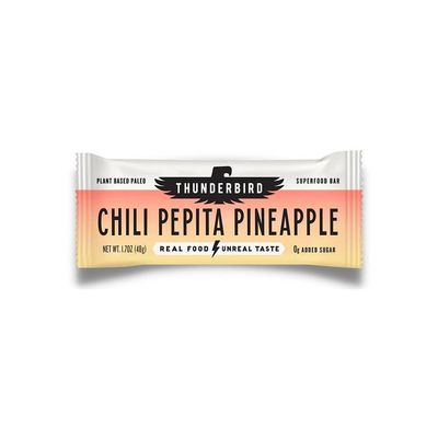 THUNDERBIRD ENERGETICA Chili Pepita Pineapple Bar Sgl, 1.7 OZ