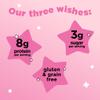 Three Wishes Grain-Free & Protein Cereal - Healthy, Low Sugar & Gluten-Free Breakfast Cereal - Low Carb, Plant-Based, Vegan & Non-GMO - Strawberry, 4-Pack view 3