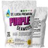 Purple Sea Moss  Wildcrafted Raw Irish Moss from St. Lucia | Organic Superfood, Nutrient-Rich, Supports Skin, Energy & Immune Health  4oz (Yields 6490oz Seamoss Gel) by Sunflower Wellness view 4
