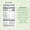 Daily Crunch Sprouted Almonds and Dehydrated nuts for a Unique Crunch, Keto Friendly, Non-GMO Zero Seed Oils, Gluten Free, 4oz (2 Pack, Dill Pickle) view 2