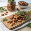 Daily Crunch Sprouted Almonds and Dehydrated nuts for a Unique Crunch, Keto Friendly, Non-GMO Zero Seed Oils, Gluten Free, 4oz (2 Pack, Dill Pickle) view 3