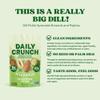 Daily Crunch Sprouted Almonds and Dehydrated nuts for a Unique Crunch, Keto Friendly, Non-GMO Zero Seed Oils, Gluten Free, 4oz (2 Pack, Dill Pickle) view 4