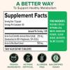 Zenwise Health EGCG Green Tea Extract Capsules with Coffee Bean Extract - 50% EGCG + 98% Polyphenols Supplement - Green Tea Pills for Skin and Heart Support + Brain Health and Memory Boost - 60 Count view 2