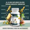 Spike Tri-Support+ with Nattokinase, Bromelain, and Turmeric - Includes Dandelion Extract, Black Seed Extract, Green Tea Leaf, Selenium for A Full Spectrum Spike Support Supplement view 2