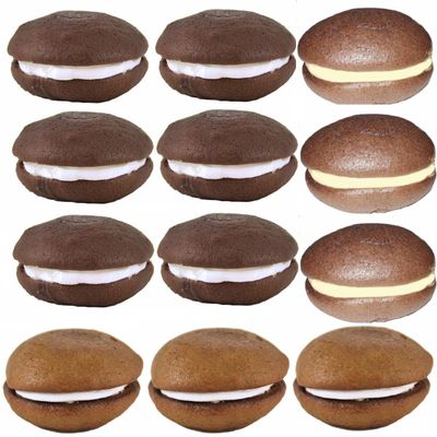 Box of Maine Made Classic Whoopie Pies - Maple, 8 Count