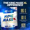 Ronnie Coleman Signature Series King Mass XL Mass Gainer Protein Powder, Muscle Gainer, 60g Protein, 180g Carbohydrates, 1,000+ Calories, Creatine and Glutamine, Vanilla Ice Cream, 15 Pound view 2