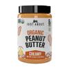Just About Foods Organic & Keto Peanut Butter Creamy 1 lb Gluten-Free, No Sugar Added, No Palm Oil, Unsweetened Peanut Spread, USDA Organic & Non-GMO view 1