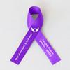 25pcs Personalized Memorial Ribbons, Custom Memorial Ribbon, Funeral Ribbon with (Name - Date), Name Ribbon Personalized with Photo, Custom Ribbon Favors R02 view 1