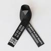 10pcs Personalized Memorial Ribbons, Custom Memorial Ribbon, Funeral Ribbon with (Name - Date), Name Ribbon Personalized with Photo, Custom Ribbon Favors R01 view 1