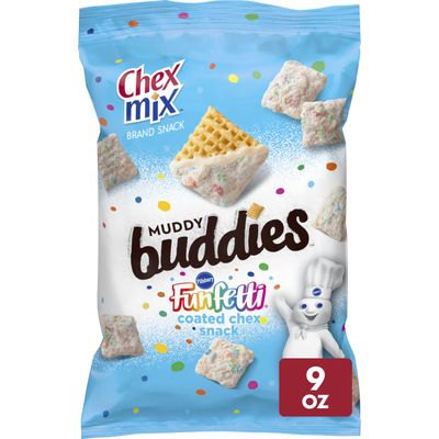 Chex Mix Muddy Buddies Funfetti Snack Mix, 9 oz