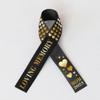 50pcs Personalized Memorial Ribbons, Custom Memorial Ribbon, Funeral Ribbon with (Name - Date), Name Ribbon Personalized with Photo, Custom Ribbon Favors R01 view 1