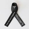 50pcs Personalized Memorial Ribbons, Custom Memorial Ribbon, Funeral Ribbon with (Name - Date), Name Ribbon Personalized with Photo, Custom Ribbon Favors R03 view 1