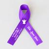 25pcs Personalized Memorial Ribbons, Custom Memorial Ribbon, Funeral Ribbon with (Name - Date), Name Ribbon Personalized with Photo, Custom Ribbon Favors R02 view 1