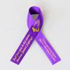 50pcs Personalized Memorial Ribbons, Custom Memorial Ribbon, Funeral Ribbon with (Name - Date), Name Ribbon Personalized with Photo, Custom Ribbon Favors R04 view 1