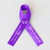 50pcs Personalized Memorial Ribbons, Custom Memorial Ribbon, Funeral Ribbon with (Name - Date), Name Ribbon Personalized with Photo, Custom Ribbon Favors R07 view 1