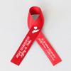50pcs Personalized Memorial Ribbons, Custom Memorial Ribbon, Funeral Ribbon with (Name - Date), Name Ribbon Personalized with Photo, Custom Ribbon Favors R08 view 1