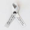 50pcs Personalized Memorial Ribbons, Custom Memorial Ribbon, Funeral Ribbon with (Name - Date), Name Ribbon Personalized with Photo, Custom Ribbon Favors R08 view 1