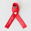 10pcs Personalized Memorial Ribbons, Custom Memorial Ribbon, Funeral Ribbon with (Name - Date), Name Ribbon Personalized with Photo, Custom Ribbon Favors R07 view 1