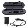 939B 939P 939S 939L Travel Charger Case w/AC Charer+USB Cable Replacement for Philips Sonicare DiamondClean 2023 New HX9210 HX9200 HX9340 HX9350 HX9382/HX9342/HX939L Toothbrushes(Black-Purple) view 1