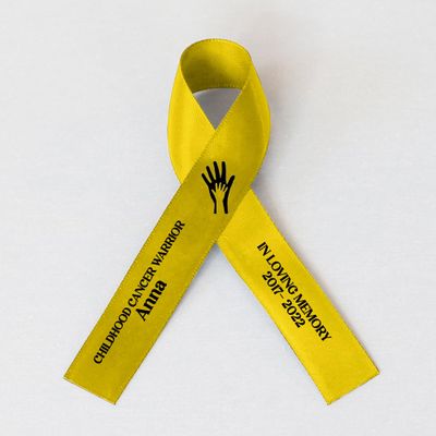 10pcs Personalized Memorial Ribbons, Custom Memorial Ribbon, Funeral Ribbon with (Name - Date), Name Ribbon Personalized with Photo, Custom Ribbon Favors R08