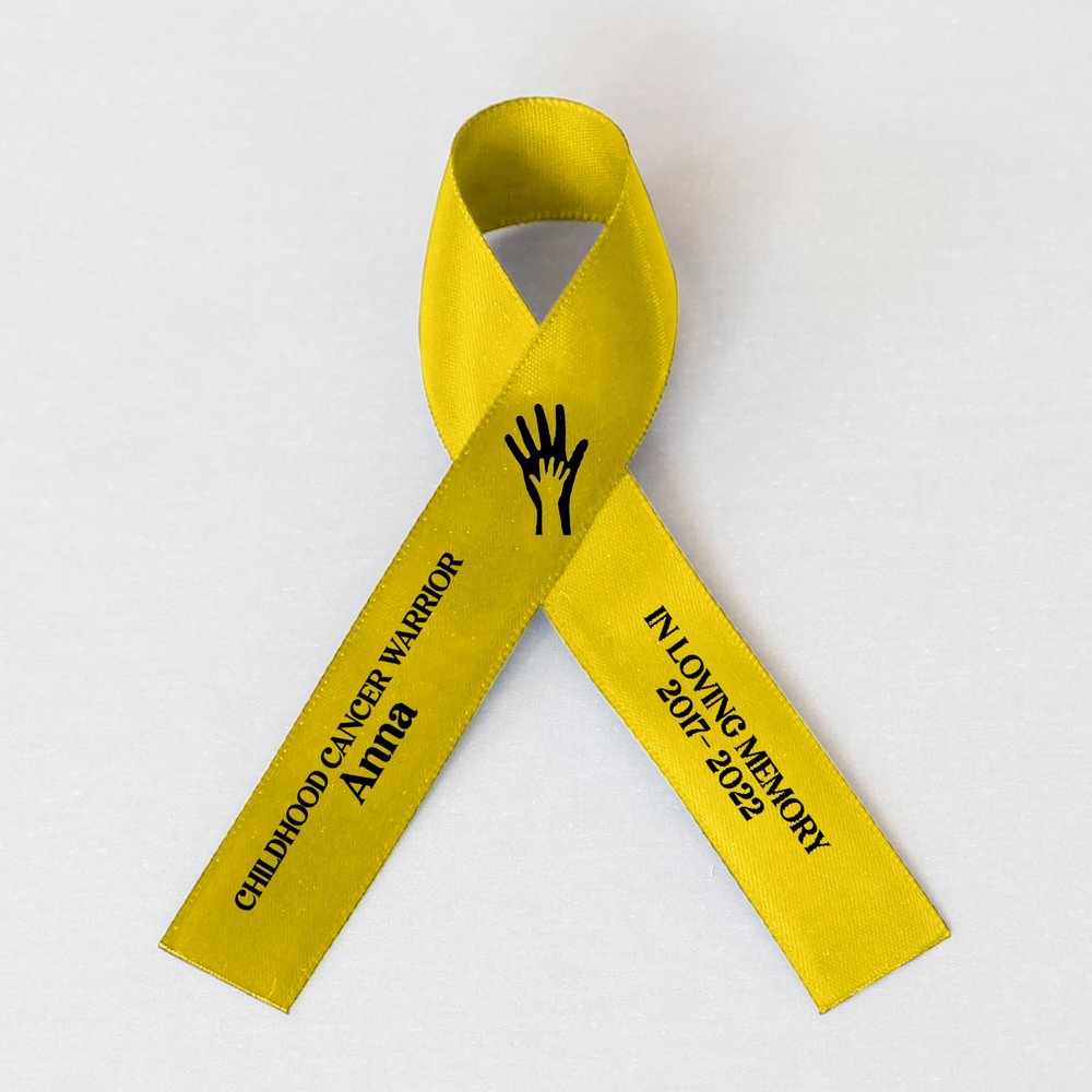 10pcs Personalized Memorial Ribbons, Custom Memorial Ribbon, Funeral Ribbon with (Name - Date), Name Ribbon Personalized with Photo, Custom Ribbon Favors R08