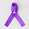 50pcs Personalized Memorial Ribbons, Custom Memorial Ribbon, Funeral Ribbon with (Name - Date), Name Ribbon Personalized with Photo, Custom Ribbon Favors R09 view 1