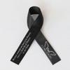 50pcs Personalized Memorial Ribbons, Custom Memorial Ribbon, Funeral Ribbon with (Name - Date), Name Ribbon Personalized with Photo, Custom Ribbon Favors R10 view 1
