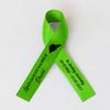25pcs Personalized Memorial Ribbons, Custom Memorial Ribbon, Funeral Ribbon with (Name - Date), Name Ribbon Personalized with Photo, Custom Ribbon Favors R09 view 1