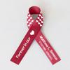 50pcs Personalized Memorial Ribbons, Custom Memorial Ribbon, Funeral Ribbon with (Name - Date), Name Ribbon Personalized with Photo, Custom Ribbon Favors R10 view 1