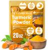 20oz (1.25 lbs) Turmeric Powder, 100% Natural & Pure, Ground, Seasoning Root Powder, No Additives, No Gluten, Vegan. view 1