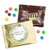 12 Pcs Botanical Wedding Candy Party Favor Packs - Milk Chocolate view 1