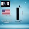 Evo Plastics 1000 Count Black 90mm Pop Top Tubes, BPA-Free tube vial King Size Raw Holder Container view 2