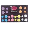 Wild Rose Flowers - 24 pcs Edible Icing Cupcake Topper by BakersDozenToGo (Choose Styles Below) view 1