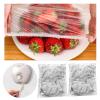 200 Pcs Kitchen Plastic Wrap With Storage Box, Fresh Keeping Bag With Dispenser, Stretch Plastic Wrap Bowl Covers, Cling Film for Outdoor Picnic view 1