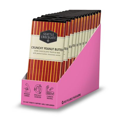 Crunchy Peanut Butter Truffle Bar (12 count)