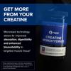 Designs for Sport Micronized Creatine Monohydrate Unflavored Powder - NSF Certified for Sport, 90 Servings, Supports Muscle Recovery, Brain Health, Pre and Post Workout Strength view 2