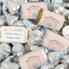 116 Pcs Personalized Rainbow Kid's Birthday Candy Party Favors Wrapped Miniatures and Kisses (1.50 lbs) view 1