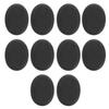 DOITOOL Volcanic Hot Stones 10-Piece Basalt Massage Rocks Set for Spa Therapy Heating Rocks for Facial and Body Warm Stone Massage view 1
