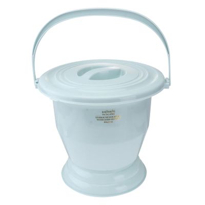 1pc Urinal with lid Urine Pots with Lids portbale Chamber Pot Potty for Adults Male Pee Room Urinal Potty Pot Urine Bucket Bed Children Miss Portable keg re-usable
